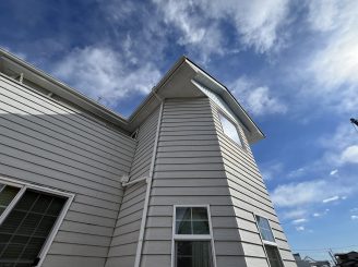 外壁塗装工事✨屋根カバー工法（スーパーガルテクト）✨K様邸 ひたちなか市