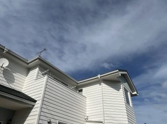 外壁塗装工事✨屋根カバー工法（スーパーガルテクト）✨K様邸 ひたちなか市